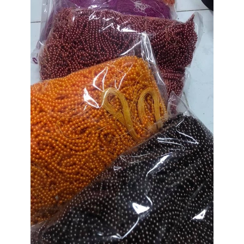 1kg hạt trai 4mm nâu