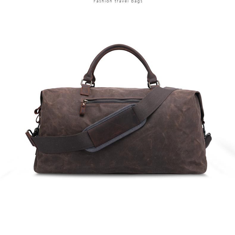 Túi xách du lịch da bò sáp BEE GEE DBS07823