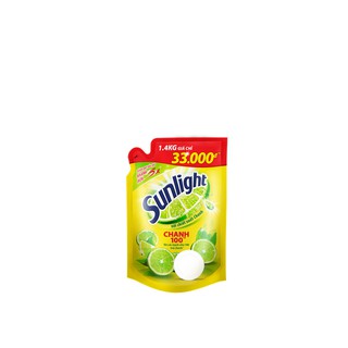 Nước rửa chén Sunlight Chanh túi 1.4kg (date moi)