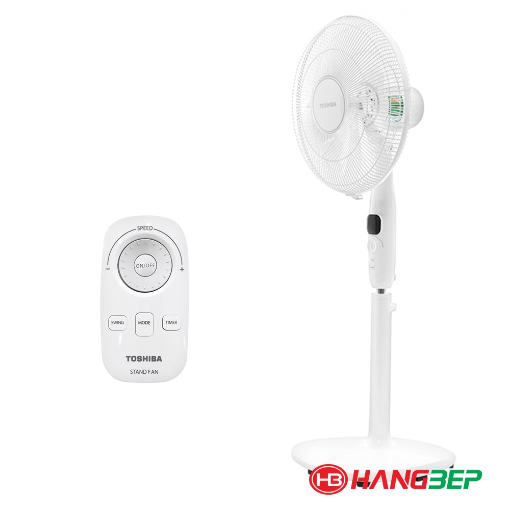 Quạt đứng inverter có remote Toshiba F-LSD10(W)VN [Màu Trắng] / F-LSD10(H)VN[Trắng Xám]