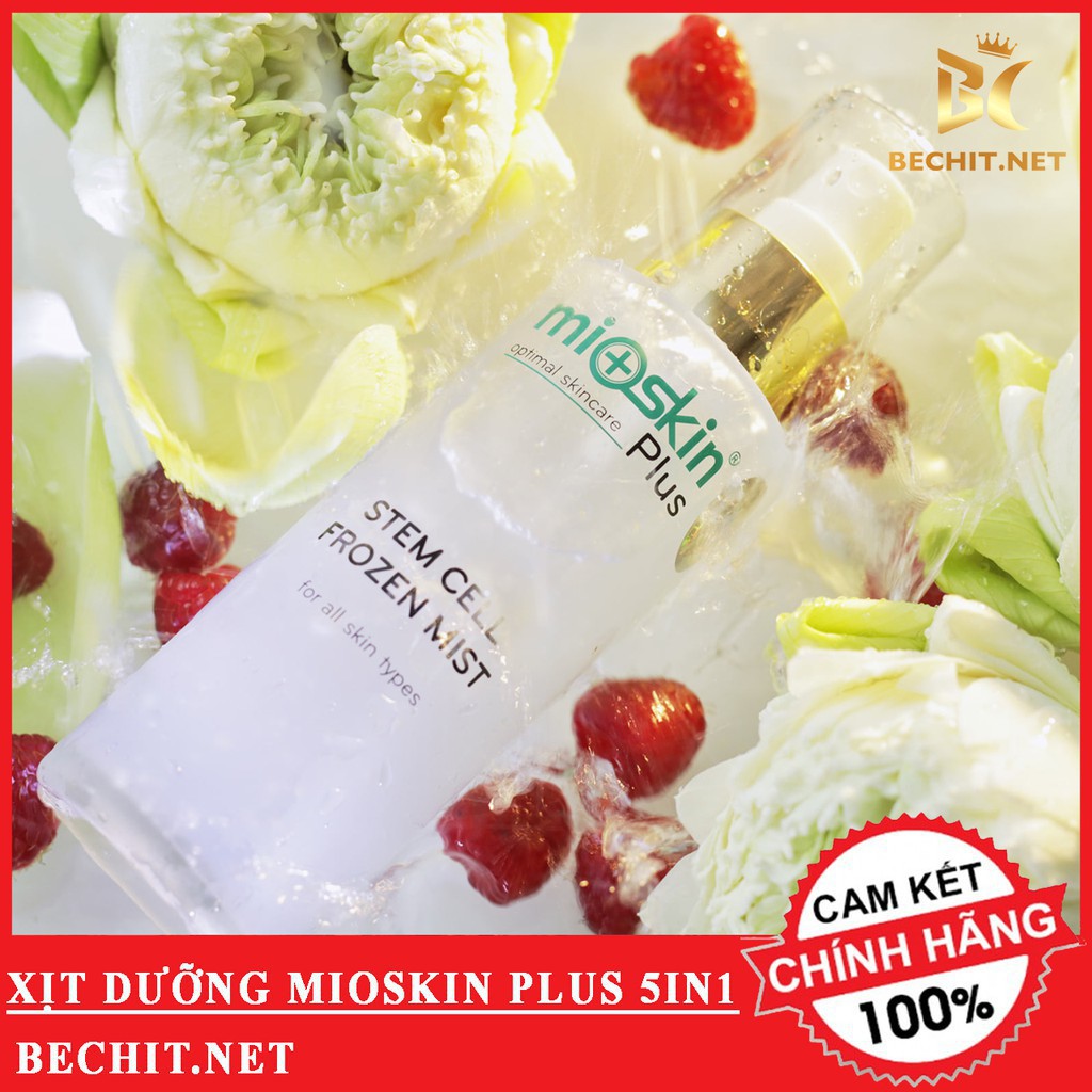 Mioskin Plus - Xịt Dưỡng Mioskin Hàn Quốc- Cấp ẩm Dưỡng Trắng và Tái tạo Da Ngăn Mụn Nám Tàn Nhang Lão Hóa