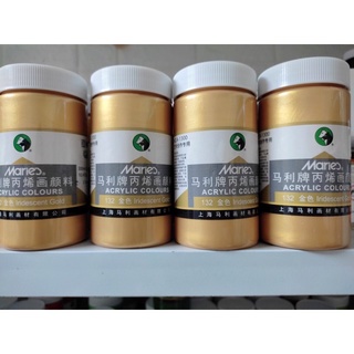 Màu nhũ vàng acrylic meries 300 ml