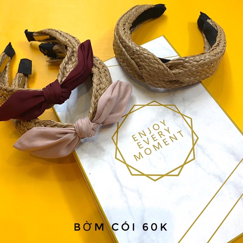 Bờm vải bản to, bờm cói các loại