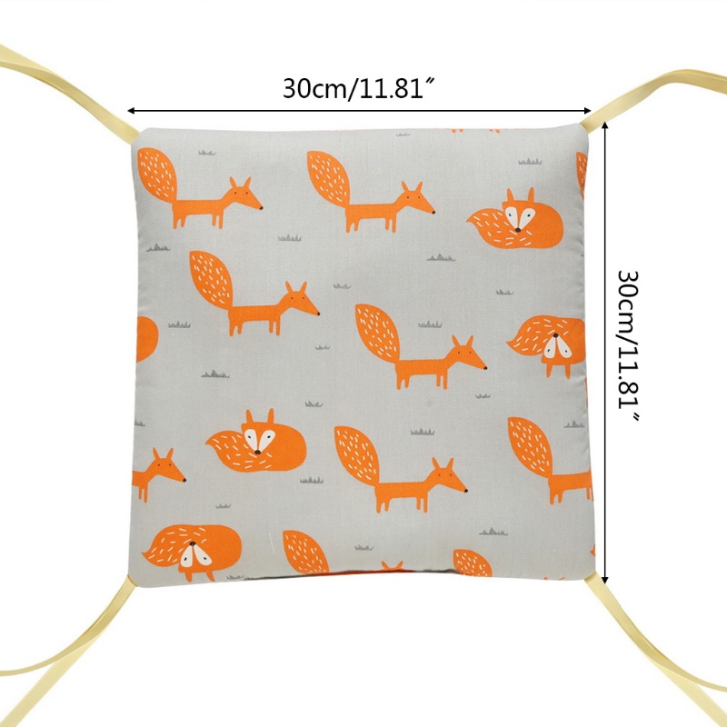 Set 6 Gối Cotton Mềm Bảo Vệ Nôi Em Bé Sơ Sinh
