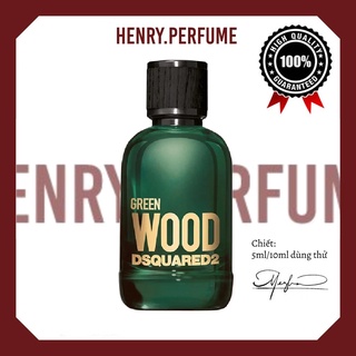 ⛅ nước hoa unisex dsquared² green wood pour homme 10ml/20ml ®️