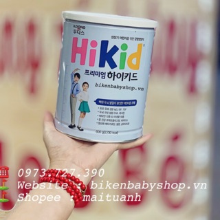 Sữa bò Hikid Premium tách béo 600gr