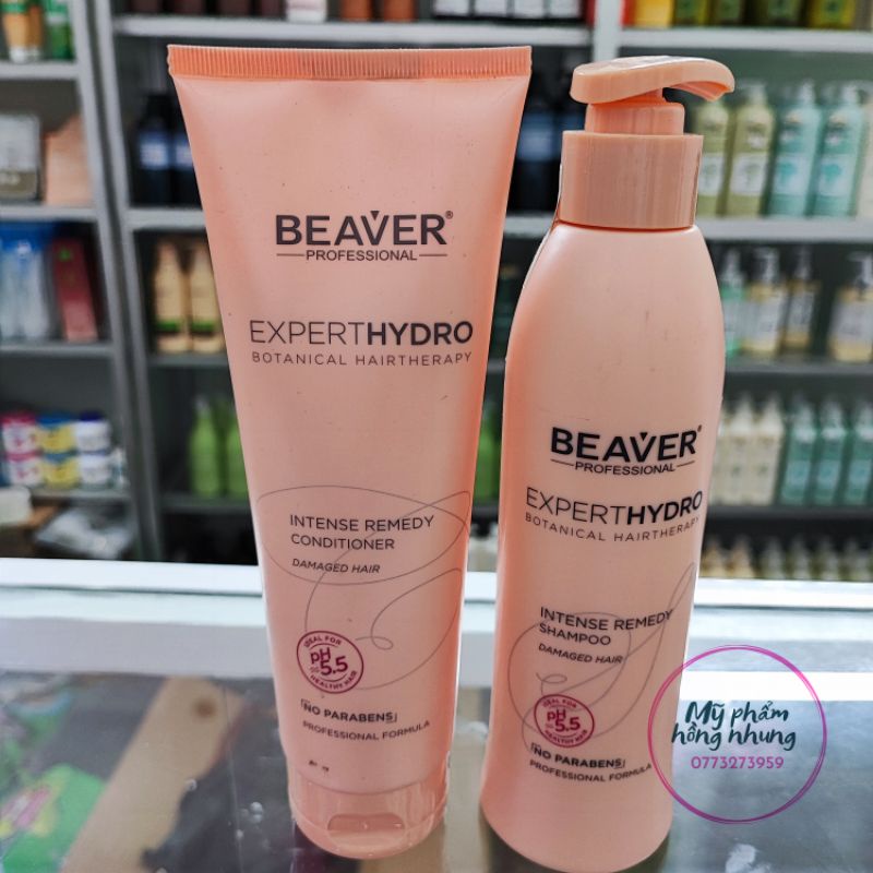 CẶP DẦU GỘI XẢ BEAVER PHỤC HỒI CHUYÊN SÂU INTENSE REMEDY 318ML*258 ml