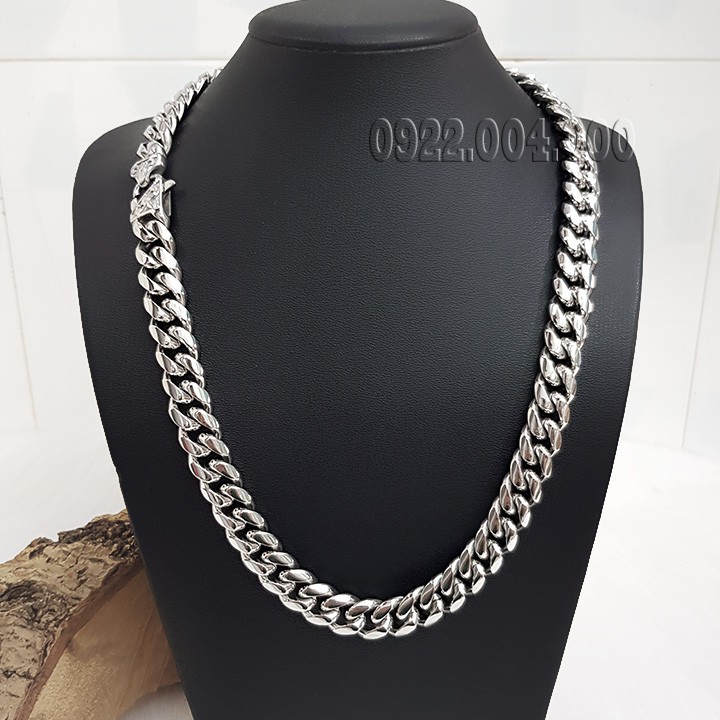 Dây chuyền nam cỡ lớn bảng 14mm.