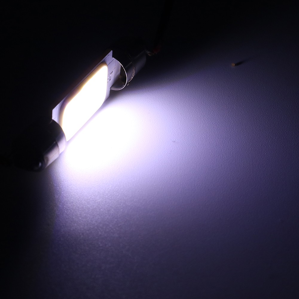 Bộ 10 Đèn Led Cob 1w 12chips Smd Led 31mm 36mm 39mm 41mm 12v 24v