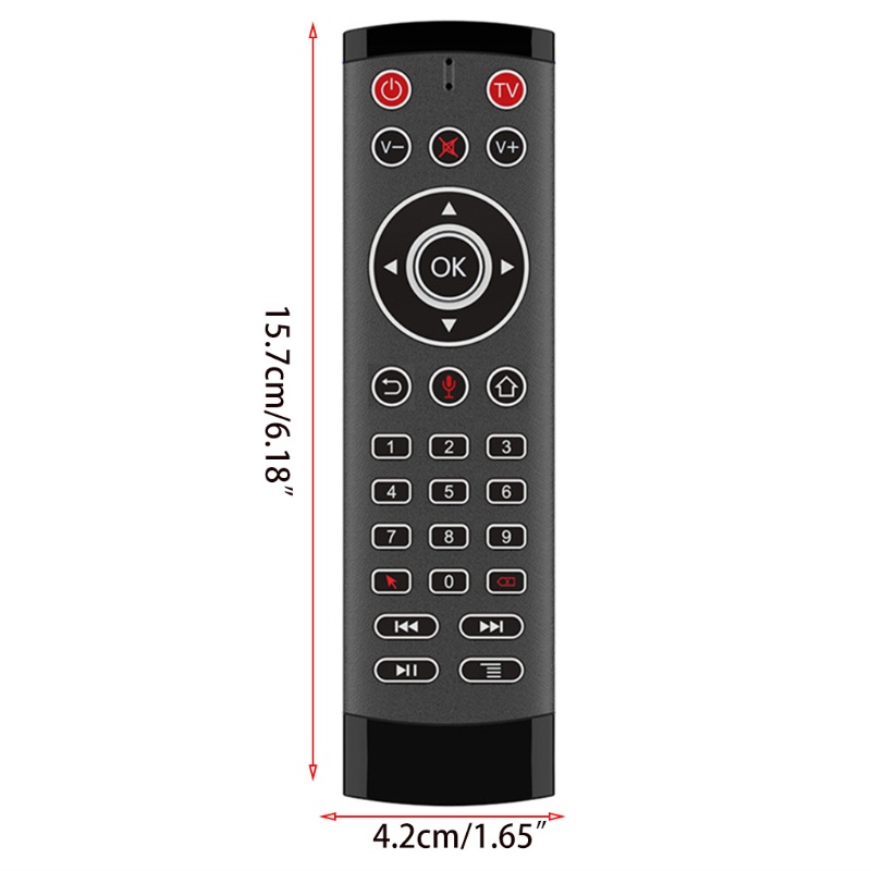 Bộ Điều Khiển Từ Xa 2.4G Cho TV Box Kèm Con Quay Hồi Chuyển