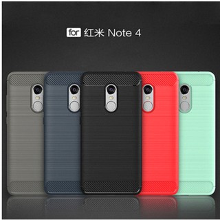 Ốp lưng siêu mềm chống vân tay cho Xiaomi Redmi Note 4/ Note 4x