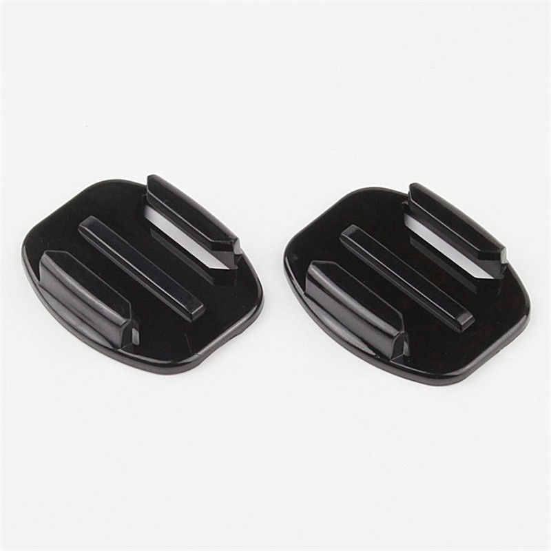 Bộ 2 giá đỡ dạng dán cong và 2 miếng dán phẳng cho camera hành trình GoPro Hero chất lượng cao