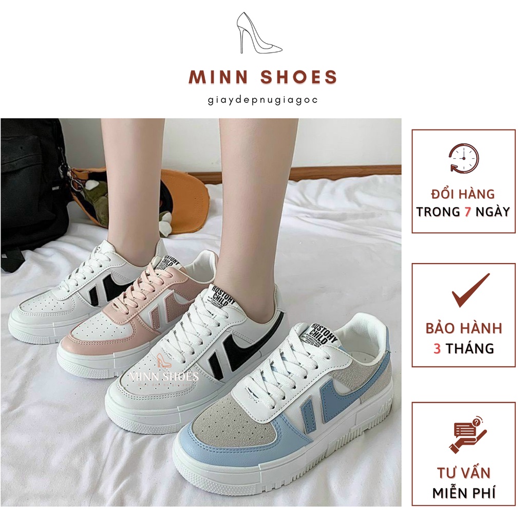 giày sneaker thể thao nam nữ air đế cao năng động (G7)