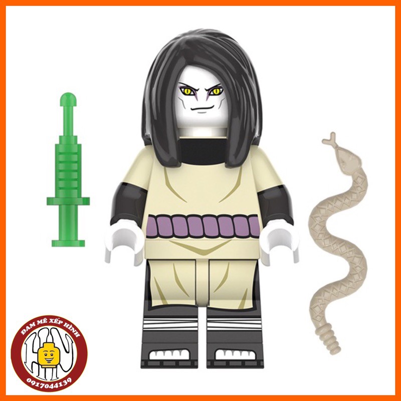 Đồ chơi minifigure - Naruto - KDL803 - Fullset orochimaru - Hàng đẹp !