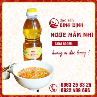 Nước mắm nhĩ, nước mắm vị xưa, nước mắm an toàn, nước mắm cá cơm, nước mắm ngon nhất Việt Nam| Chai 500ml