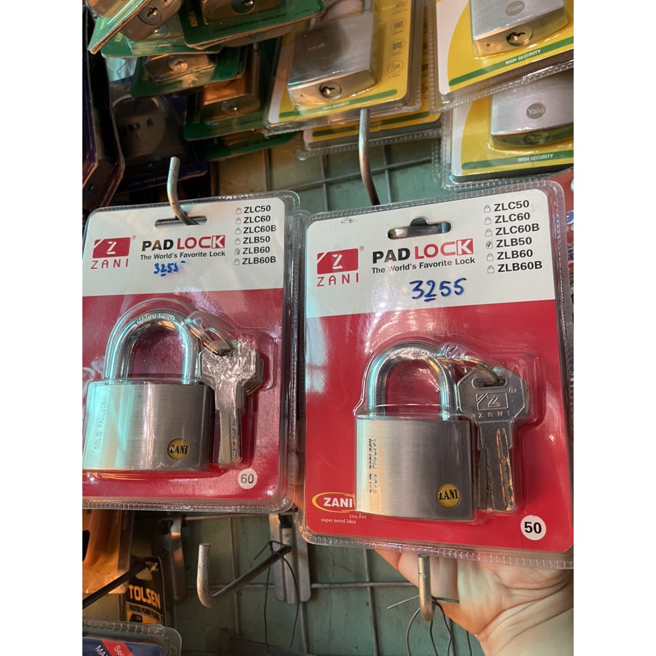 KHOÁ ZANI ZLB60mm/ 50mm