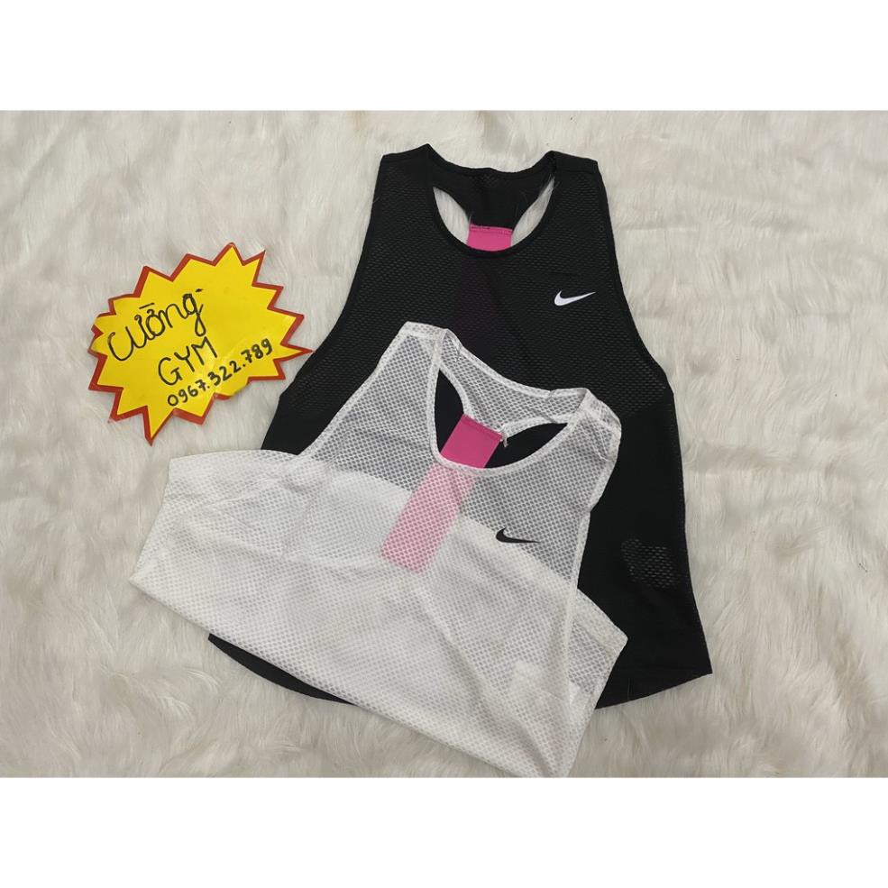 Aó Tank Top Nữ Aó Tập Gym Yoga Nữ Chất Thun Lưới Mềm Mại Xinh Xắn Freeship 🎁