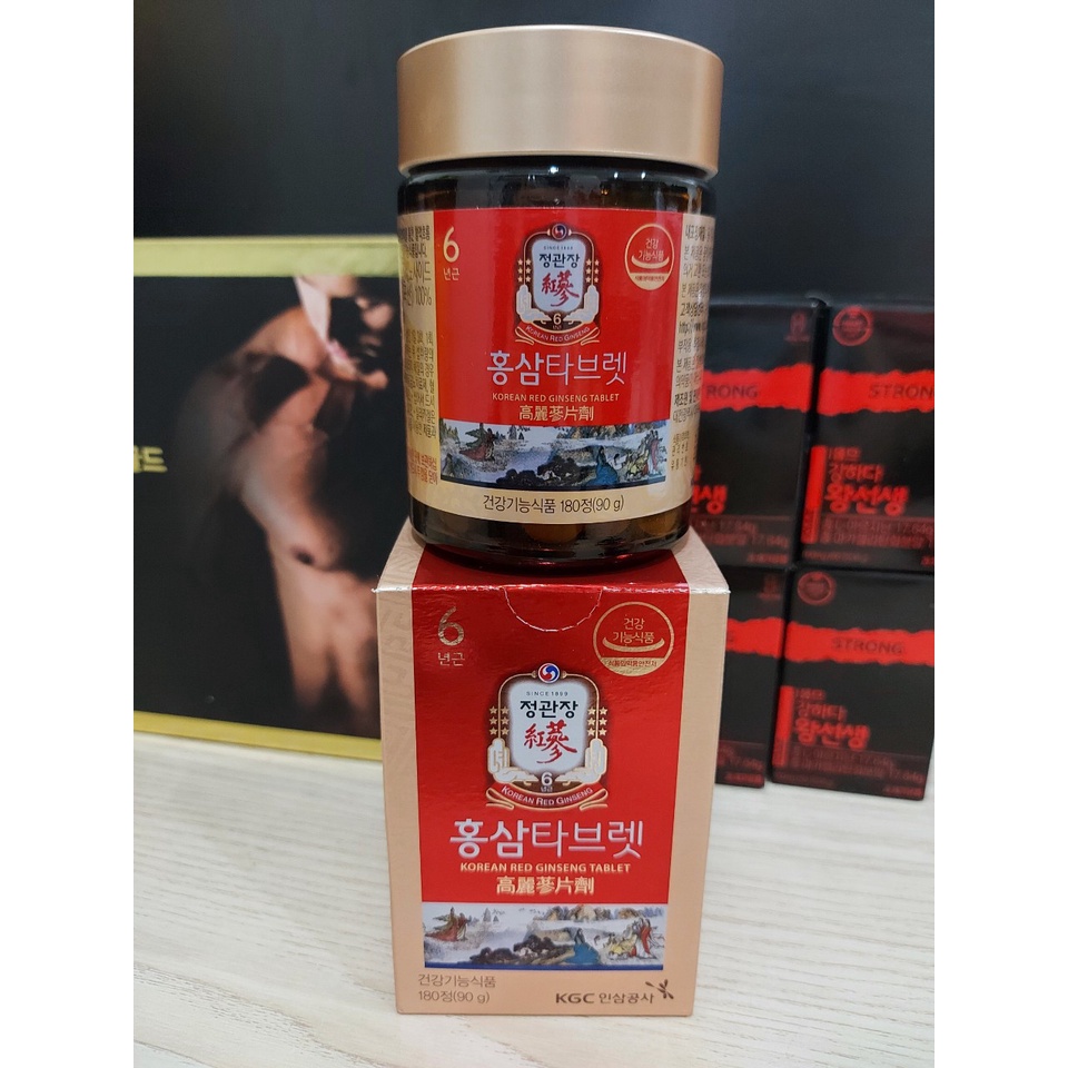 Viên Nén Hồng Sâm KGC Cheong Kwan Jang Powder Tablet 90g 180 viên
