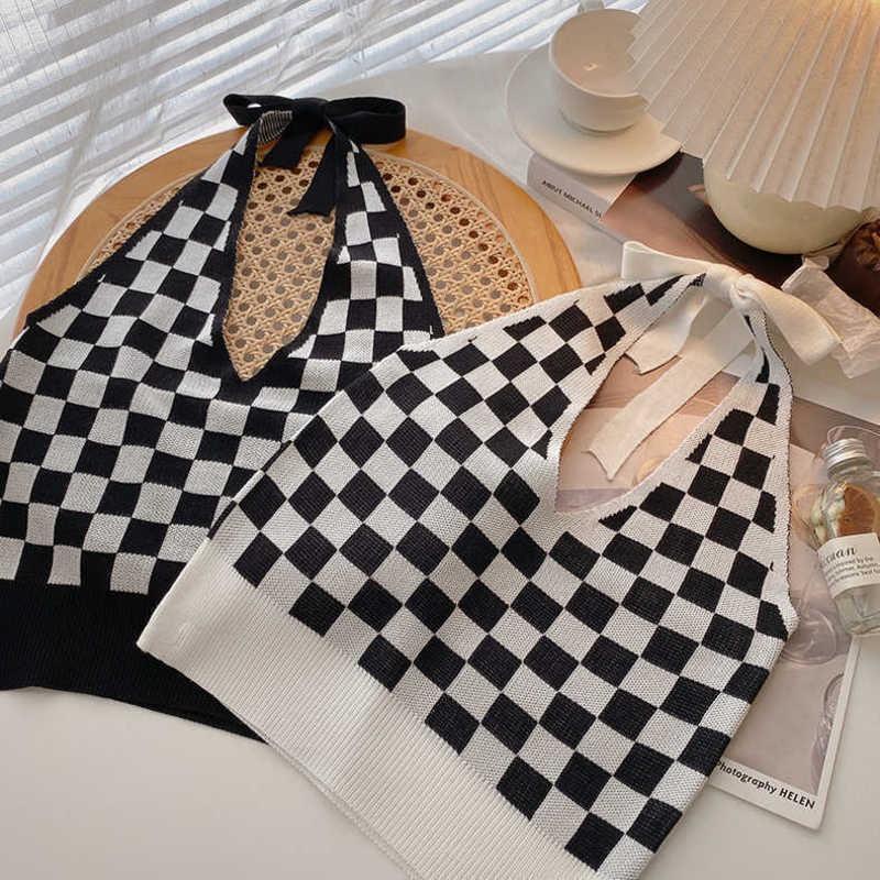 Áo Yếm Nữ Kẻ Caro Phiên Bản Hàn Quốc Siêu Hot Siêu Mỏng