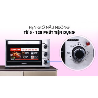 Lò nướng Sharp (Nhật Bản) EO-A323RCSV-ST 32 lít (Bảo hành 12 tháng)