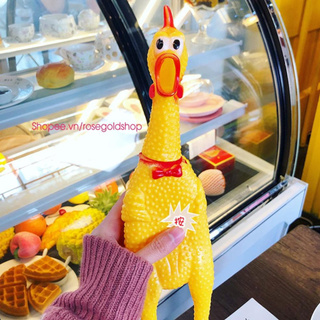 Con Gà La Hét Vui Vẻ Cỡ Đại (Gà A Lử - Shrilling Chicken, có video cực vui) [Thanh Mai Shop]