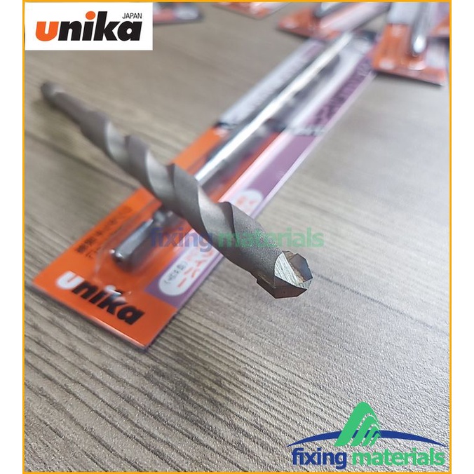 Mũi khoan tường Unika RJ (Chuôi lục giác 6.35mm, dùng cho máy khoan Pin, Hàng Nhật, SX tại VN)