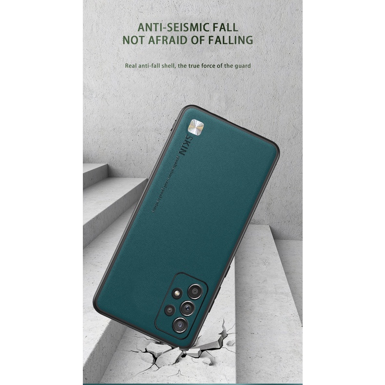 Ốp Điện Thoại Da Mặt Nhám Chống Sốc Cho Samsung Galaxy A53 5G A73 A33 A23 4G A 13 5G A13 LTE 4G