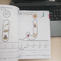 My preschool learning english