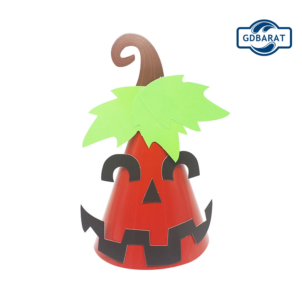 Phụ Kiện Trang Trí Tiệc Halloween Cho Bé Hình Mũ Phù Thủy/Bí Ngô/Bí Ngô/Ma Cà Rồng DIY