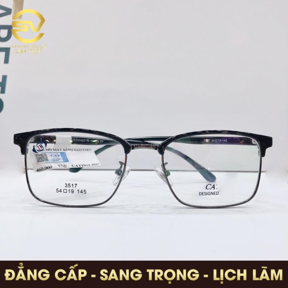 Gọng Kính Nam💖FREE SHIP💖Gọng Kính Nam CATINO - CHất Liệu Kim Loại