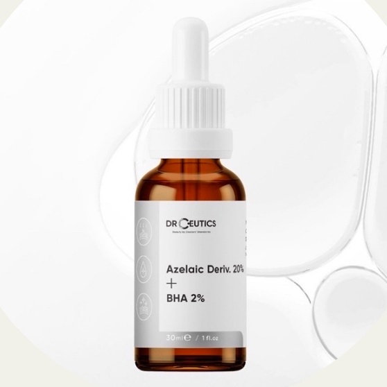Serum Azelaic Deriv. 20% + BHA 2% DrCeutics Giảm Mụn 15g