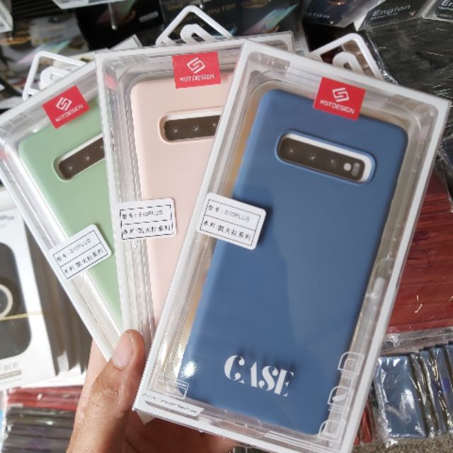 Ốp lưng dẻo màu KT Desing Galaxy S10 PLUS Nhiều màu