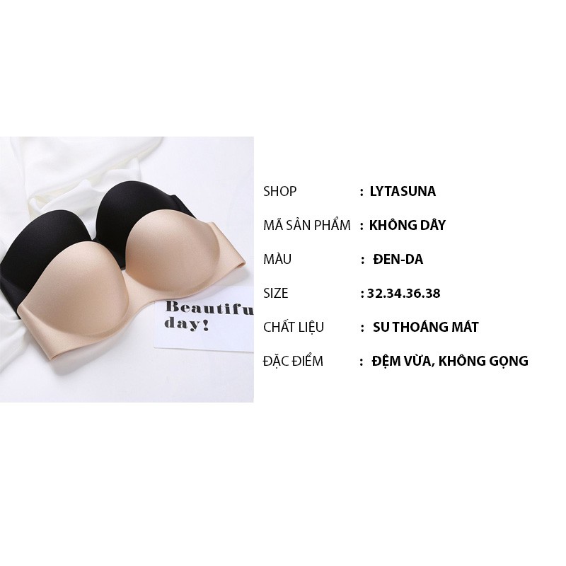 Áo Lót Su Quây Không Dây Hở Lưng  NÂNG NGỰC tạo form ngực đẹp [ MUST HAVE | BigBuy360 - bigbuy360.vn