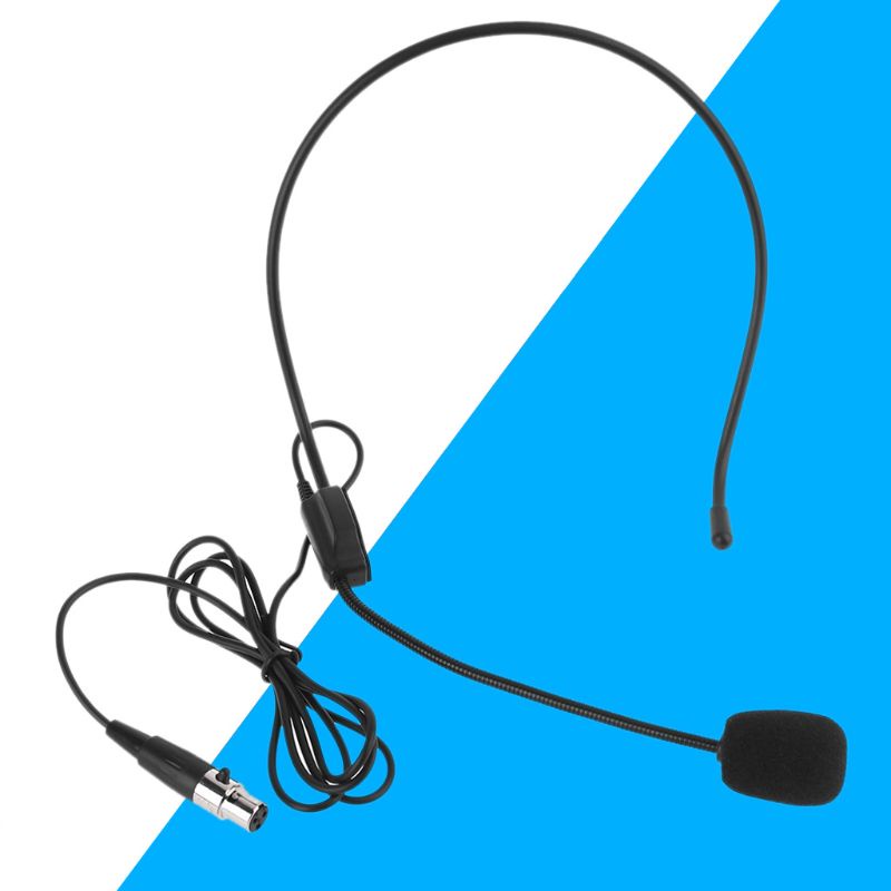 Micro zzz XLR 3 Pin Có Dây Đeo Chuyên Dụng Cho Giảng Dạy