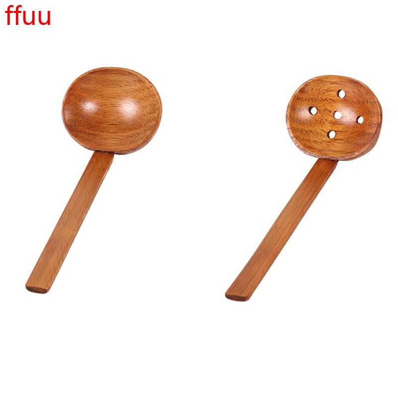 Muỗng Gỗ Cán Dài Phong Cách Nhật Bản