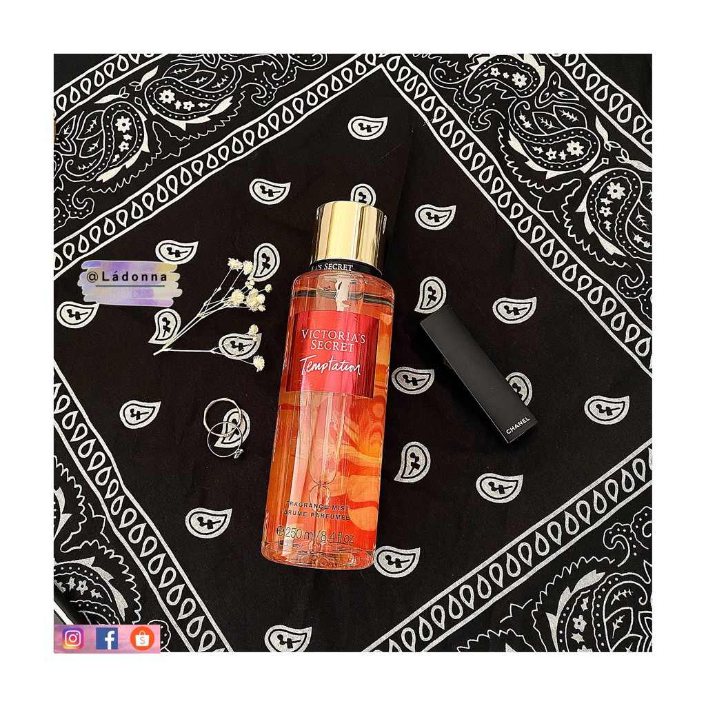 Xịt dưỡng thể toàn thân Bodymist Temptation- Victoria's Secret | Thế Giới Skin Care