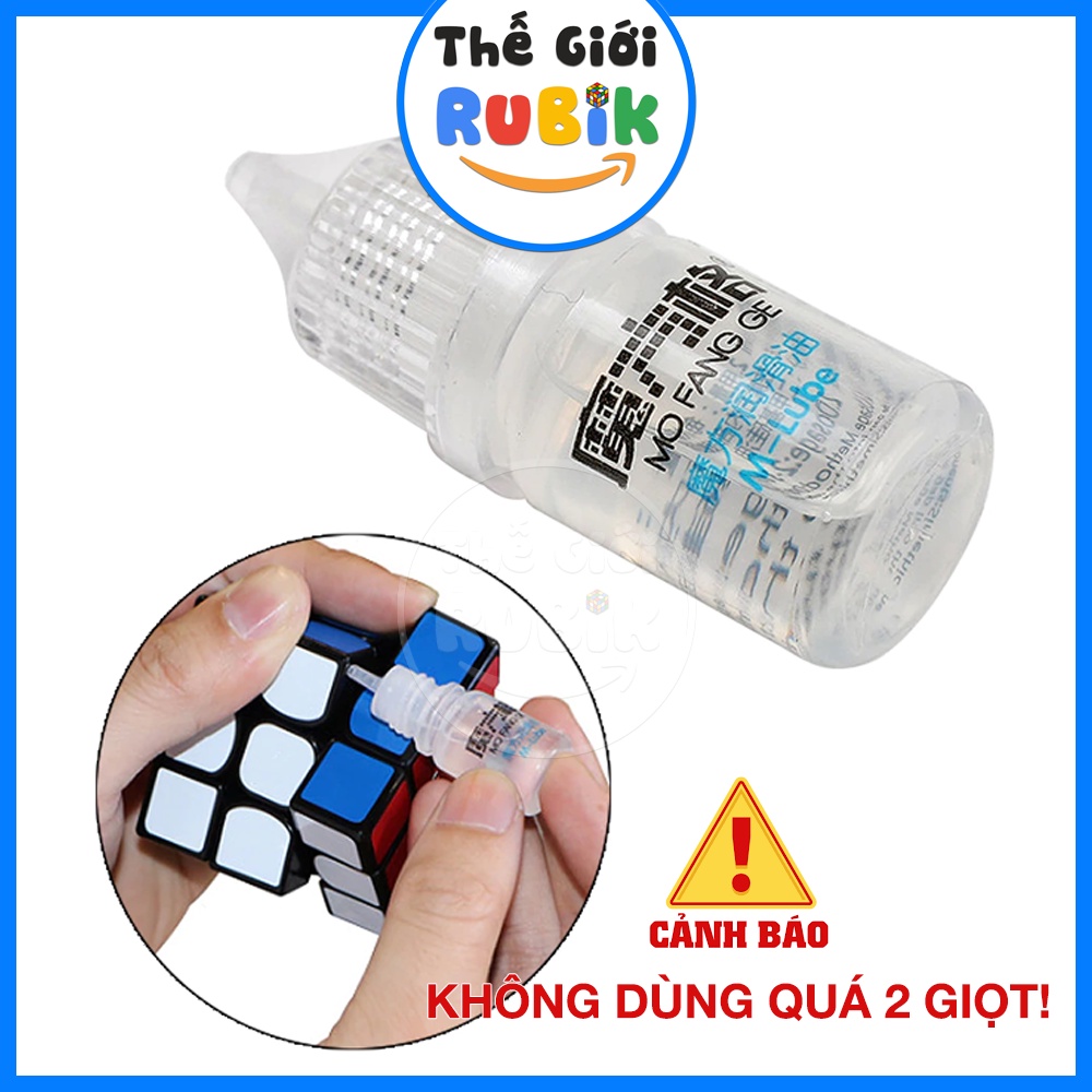Silicon Dầu Bôi Trơn Rubik QiYi M Lube M-Lube 3ml Rubic | Thế Giới Rubik