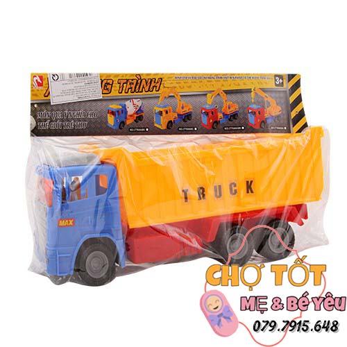 Đồ Chơi Mô Hình Xe Ben Loại Lớn Cho Bé 40cm (HÀNG VIỆT NAM TO ĐẸP)
