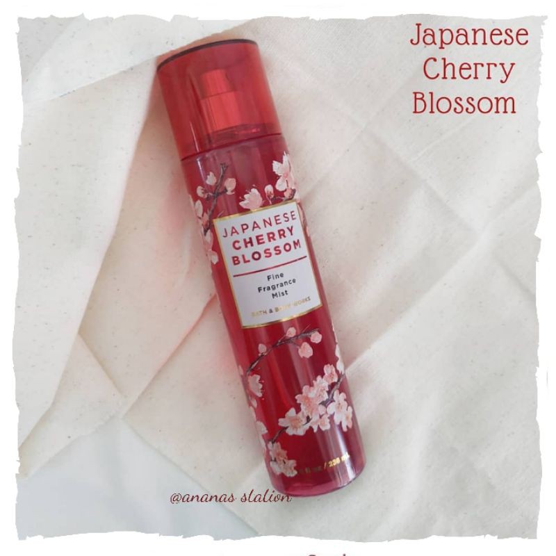 Xịt thơm Bath and Body Works 236ml - JAPANESE CHERRY BLOSSOM 🌸 - Bodymist | BigBuy360 - bigbuy360.vn