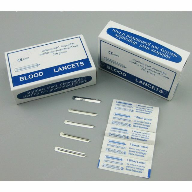 [ CÓ SẴN ] Kim nặn mụn chích máu Blood Lancet