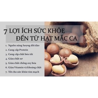 HẠT MẮC CA ÚC NHẬP KHẨU NỨT VỎ