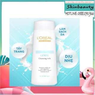 Sữa Tẩy Trang L'Oreal Paris Dermo Expertise Gentle Cleansing Milk 200ml Hàng Chính Hãng