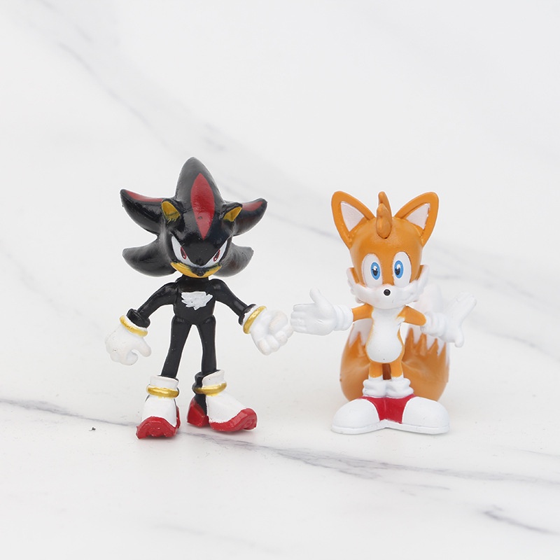 Set 12 Mô Hình Nhân Vật Trong Sonic the Hedgehog