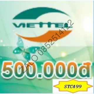 Mã thẻ viettel 500k