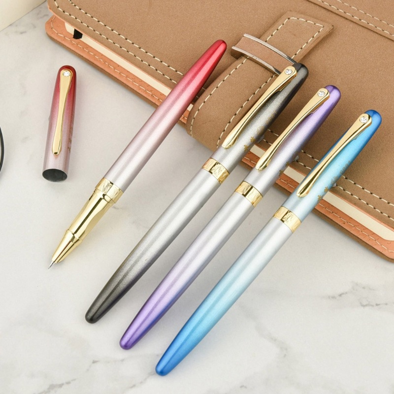 Goo Bút Mực Kim Loại Màu Gradient Phong Cách Doanh Nhân Sang Trọng
