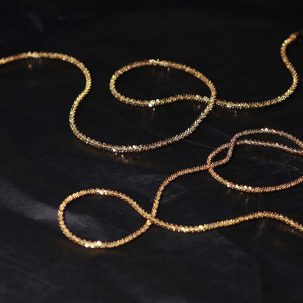 AROMA Vòng cổ Mạ Bạc Lấp Lánh Sang Trọng