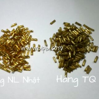 Cườm ống xoắn trắng cực đẹp