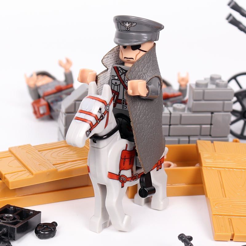 Đồ chơi trẻ em Lego Quân Đội Đức Blitzkrieg SWAT Minifigures Cho Trẻ Mẫu Giáo 4 +