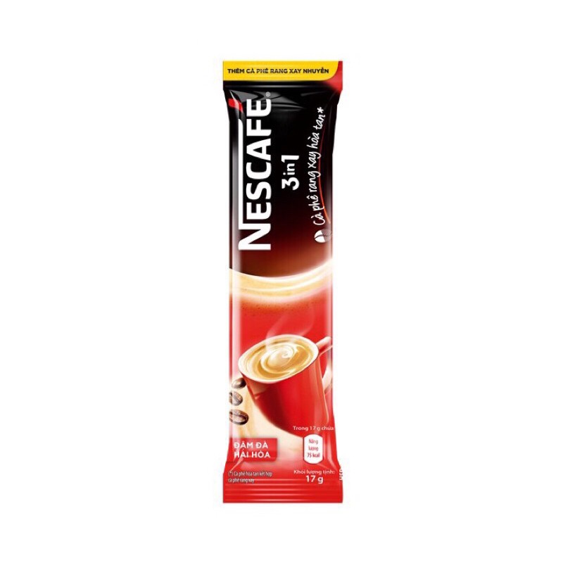 NesCafe - Cà phê rang xay hoà tan 3in1  hộp