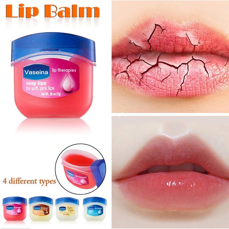 Son dưỡng môi VASELINE thành phần hữu cơ dưỡng ẩm chống nứt nẻ 7g